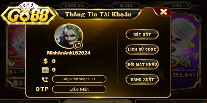 Mở tài khoản bằng dữ liệu cá nhân mới đăng ký lần đầu