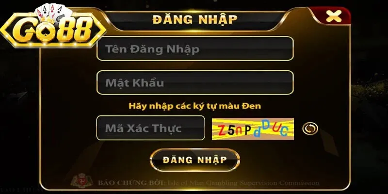 Nhập chính xác thông tin để đăng nhập