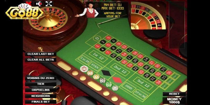 Hướng Dẫn Chơi ROULETTE Go88 chi tiết nhất