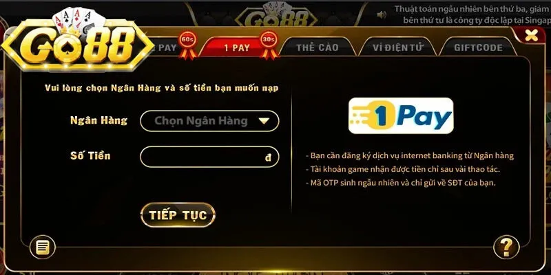 Mẹo nạp tiền nhà cái an toàn và nhận thưởng đầy đủ