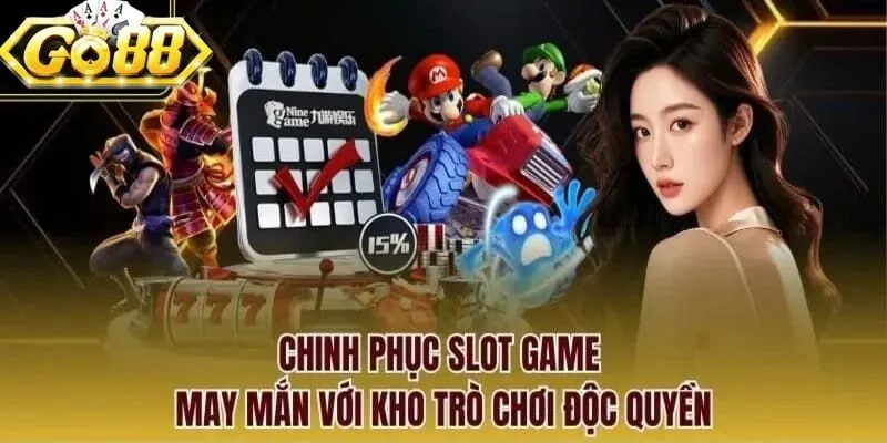 Khám phá kho game độc quyền và thử vận may cùng các slot game hấp dẫn